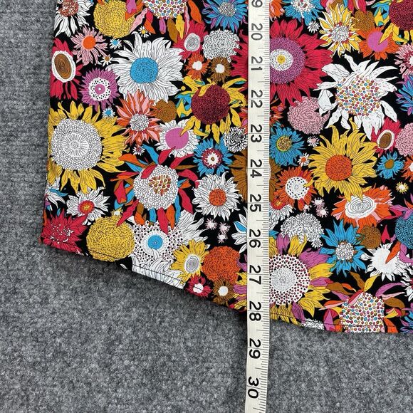 Tunevuse Shirt Mens Large Long Sleeve Retro Floral Button Up Regular Fit Cotton - Picture 6 of 7